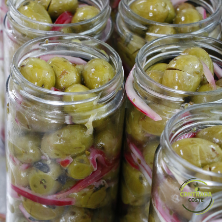 Seasoned Green Olives 400 g